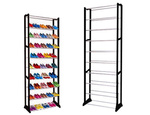 Metal shoe rack 30 pairs cabinet shoe rack