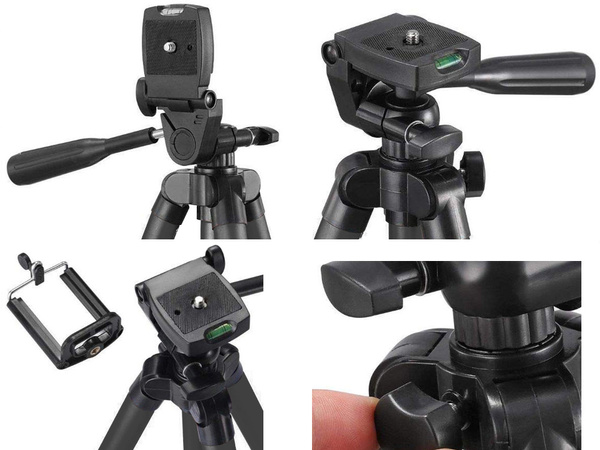 Statyw tripod pilot bluetooth uchwyt na telefon
