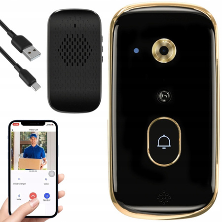 Video-türsprechanlage drahtloses video-wifi für tor und pforte app