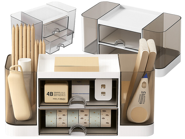 Desk organiser drawer cabinet shelves office organiser for small items