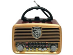 Ретро кухня мобильное радио fm am bluetooth usb перезаряжаемая антенна