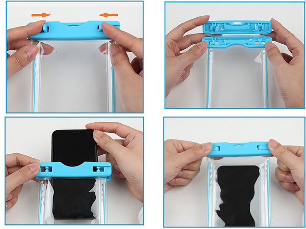 Caz impermeabil pentru telefon piscină plajă caiac caz pentru telefon