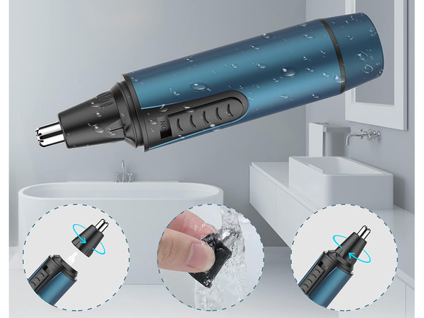 Kõrva-nina trimmer kõrvakarvade eemaldaja kulmude raseerija 3in1