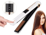 Hair straightener ceramic lcd 2in1 regulatory temperature power bank