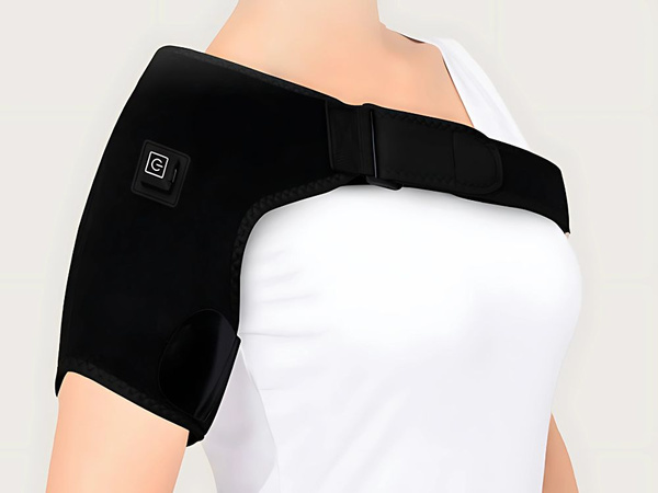Shoulder brace with heating 3 heating modes usb