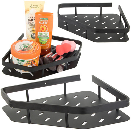 Vonios kambario kampinė lentyna dušo palėpės pakabukams