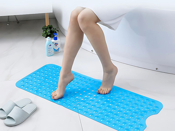 Anti-slip bath mat shower mat large 100x40 mat rubber