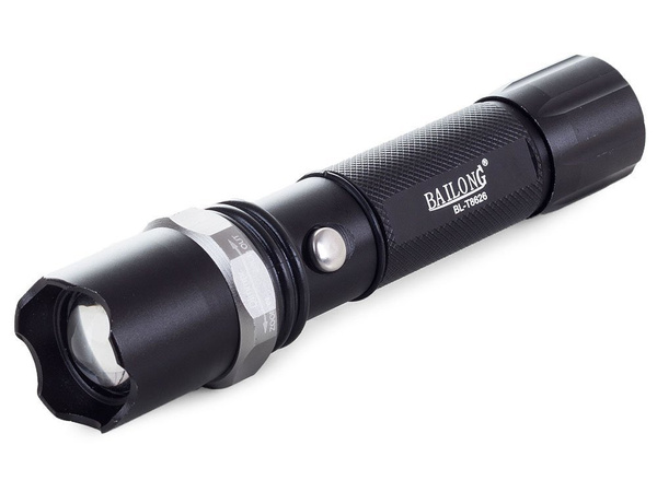 Bailong taktikaline led-torch zoom xml t6 batut