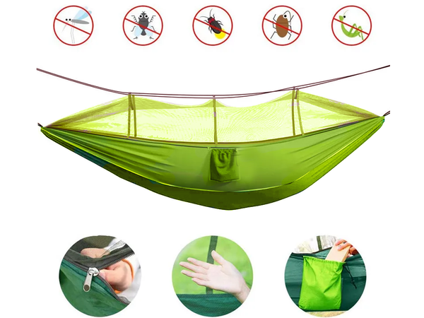 Survie 250x140 cool two-bed tour hammak with moscitter