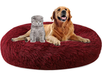 Lit pour chien pelucheux lit pour chat coussin doux lit pour canapé 80cm