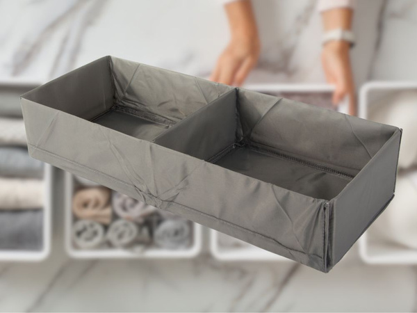 Organisateur de sous-vêtements chaussettes tiroir garde-robe séparateurs large