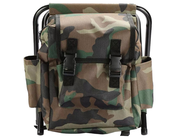 Silla de pesca con mochila bolsa plegable 3en1