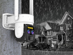 Solar camera wifi ip outdoor rotating camera wifi zoom motion detector ip66