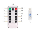 Mikro curtain 300 led drunk 3x3 hängeleuchten