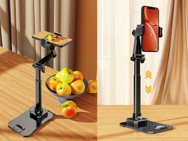 Phone holder tablet stand adjustable swivel for films