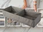 Organisateur de sous-vêtements chaussettes tiroir garde-robe séparateurs large