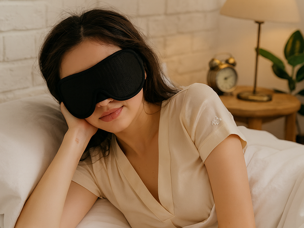 Bandeau pour les yeux pour dormir masque opaque doux meilleur sommeil détente