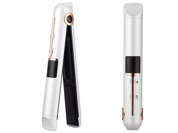 Hair straightener ceramic lcd 2in1 regulatory temperature power bank