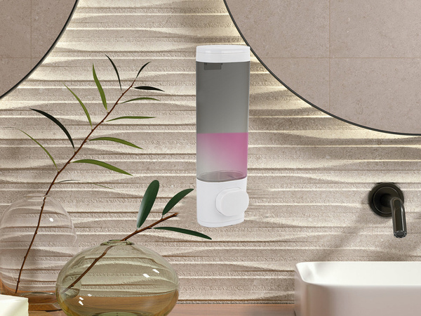 Dispensador de jabón gel líquido champú dispensador de pared 300ml colgante