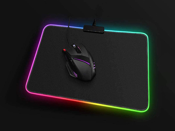 Led gaming mousepad 35x25