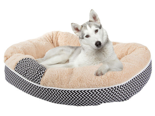 Plush dog playpen bed soft cushion couch bedding fluffy