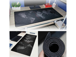 Liels biroja pasaules karte mousepad 80x30