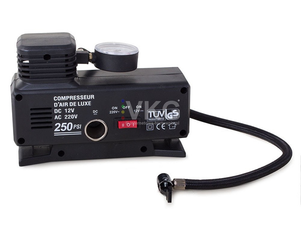 Autó kompresszor szivattyú 230v 12v 250 psi