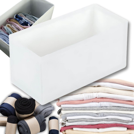 Organisateur de soutien-gorge sous-vêtements chaussettes vêtements tiroir armoire blanc