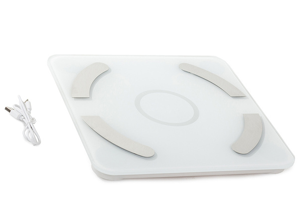 Balanza analitica de baño bluetooth 180kg cristal