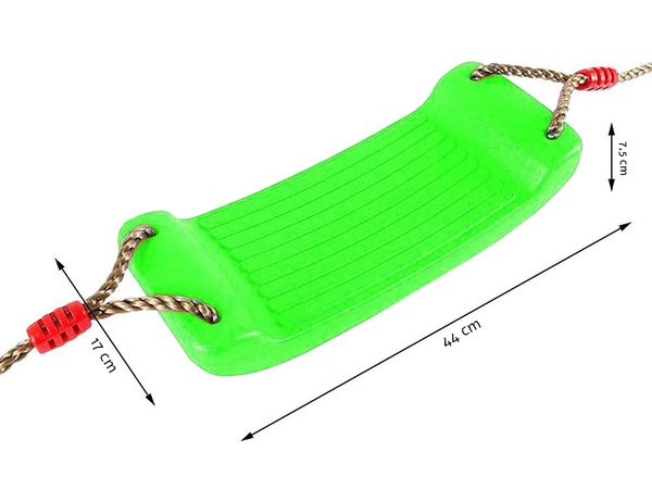 Laste puidust aia kiik võimlemistrapetsi käepidemetega