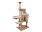 DRAPAK DLA KOTA DRZEWKO DOMEK LEGOWISKO 119cm