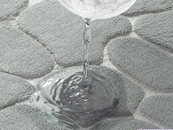 Vannas istabas paklājs mīksts absorbējošs pretslīdes liels 80x50 dušai