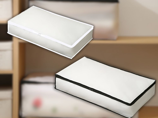 Organizator posteljnine za oblačila koš za oblačila odejo pokrov zadrgo pokrov xxl