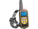 Collier de dressage électrique pour chien 800m télécommande
