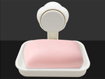 Suction cup soap dish bathroom wall-mounted soap dish