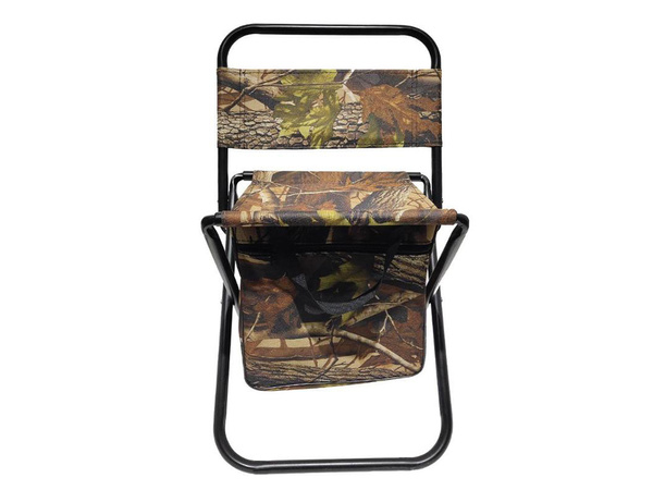 Fishing chair with backrest and thermal bag