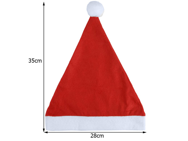 Santa cepure ar bumbuļiem kostīms kostīms