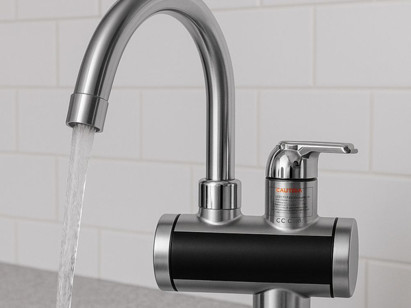 Elektrický ohrev vody led tap 3000 w s displejom teploty