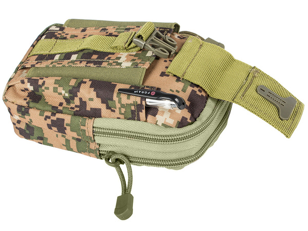 Military tactical molle belt pouch
