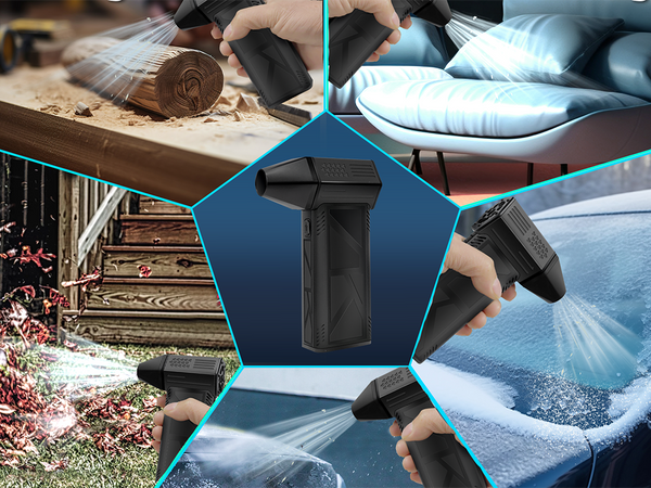 Výkonný multifunkčný ventilátor na utieranie prachu z počítačovej elektroniky