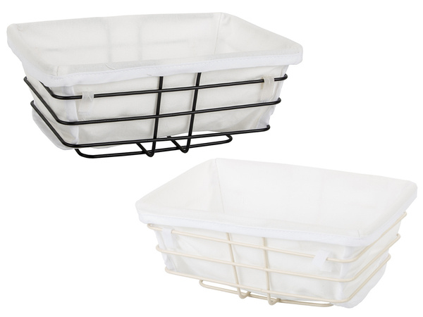 Loft metall drahtkorb für küche für obst brot mit futter