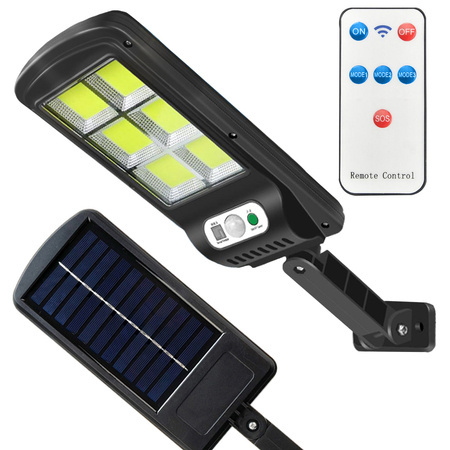 Lampă solară 96 led cu senzor de mișcare în amurg