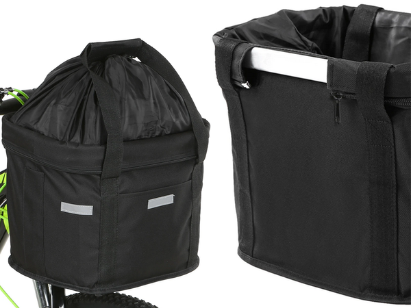 Grosser fahrradkorb metall fahrradkorb klick auf lenker geräumig