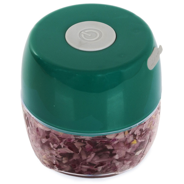 Elektrinis daržovių smulkintuvas svogūnai česnakai žolelės