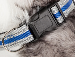 Reflektierendes halsband für hund katze stark einstellbar s