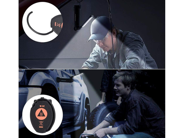 Magnese magnetna delovna lampa + usb zloženo ročilo 5v1