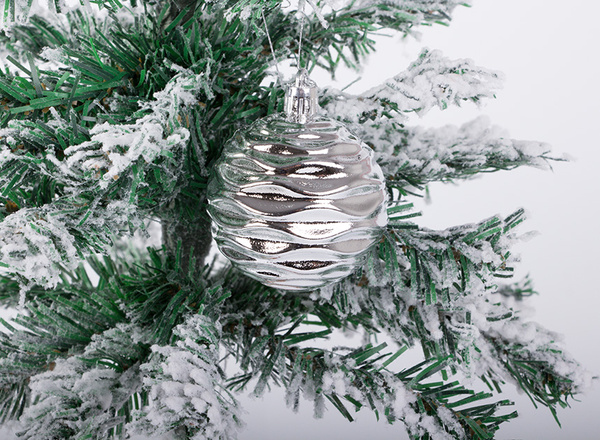 Choinka bombos choinka 6cm 16 vnt. Bombų rinkinys dekoracijoms holy holiday designs