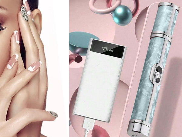 Fresadora de uñas manicura pedicura cortadores conjunto usb batería recargable
