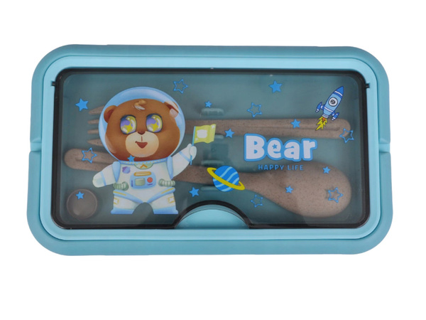 Lunchbox zajtrkovna škatla zajtrkovna posoda lunch pribor z vodno steklenico set