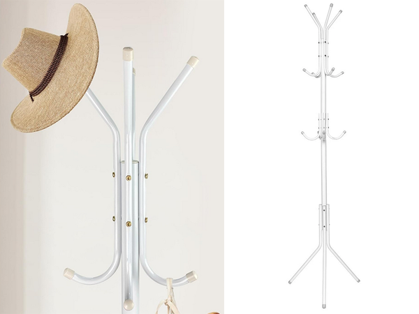 Perchero chaquetas suelo gancho brazos